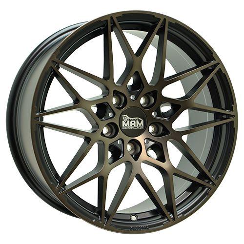 MAM WHEELS MAM WHEELS MAM B2 matt black bronze 8.0Jx18 5x120 ET35