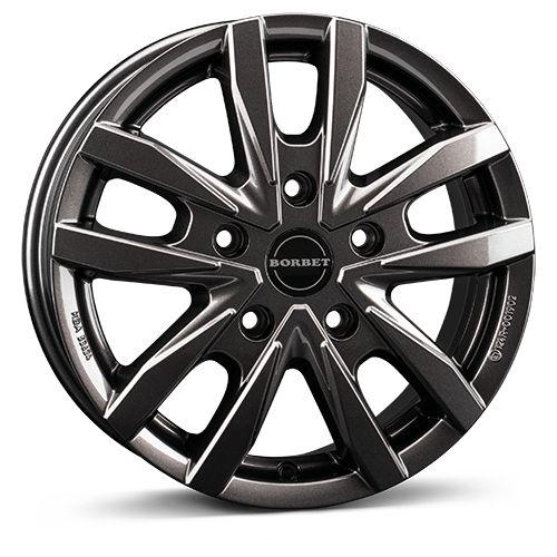 BORBET DESIGN CW5 mistral anthracite glossy 6.5Jx16 5x120 ET60