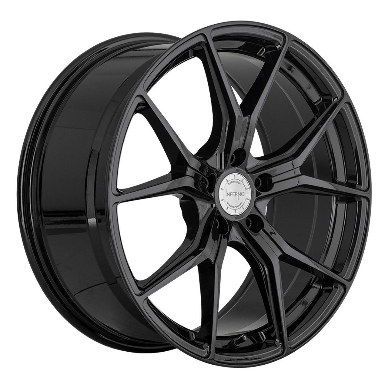 BARRACUDA BARRACUDA INFERNO glossy black 8.5Jx19 5x112 ET45