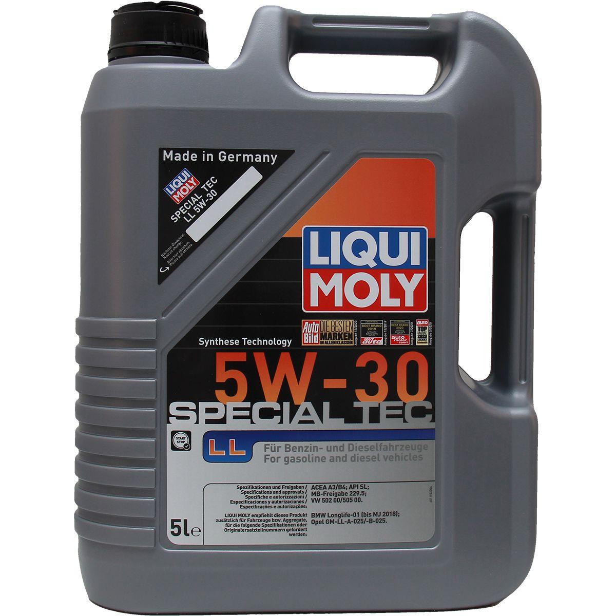 2x5l Special Tec Ll 5w-30 Motoröl Passend Für Vw 50500 Bmw Ll-01 Mb 1193