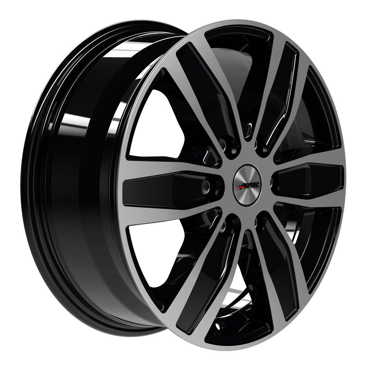 AUTEC TYP Q - QUANTRO 6L schwarz poliert 6.5Jx16 6x139.7 ET56