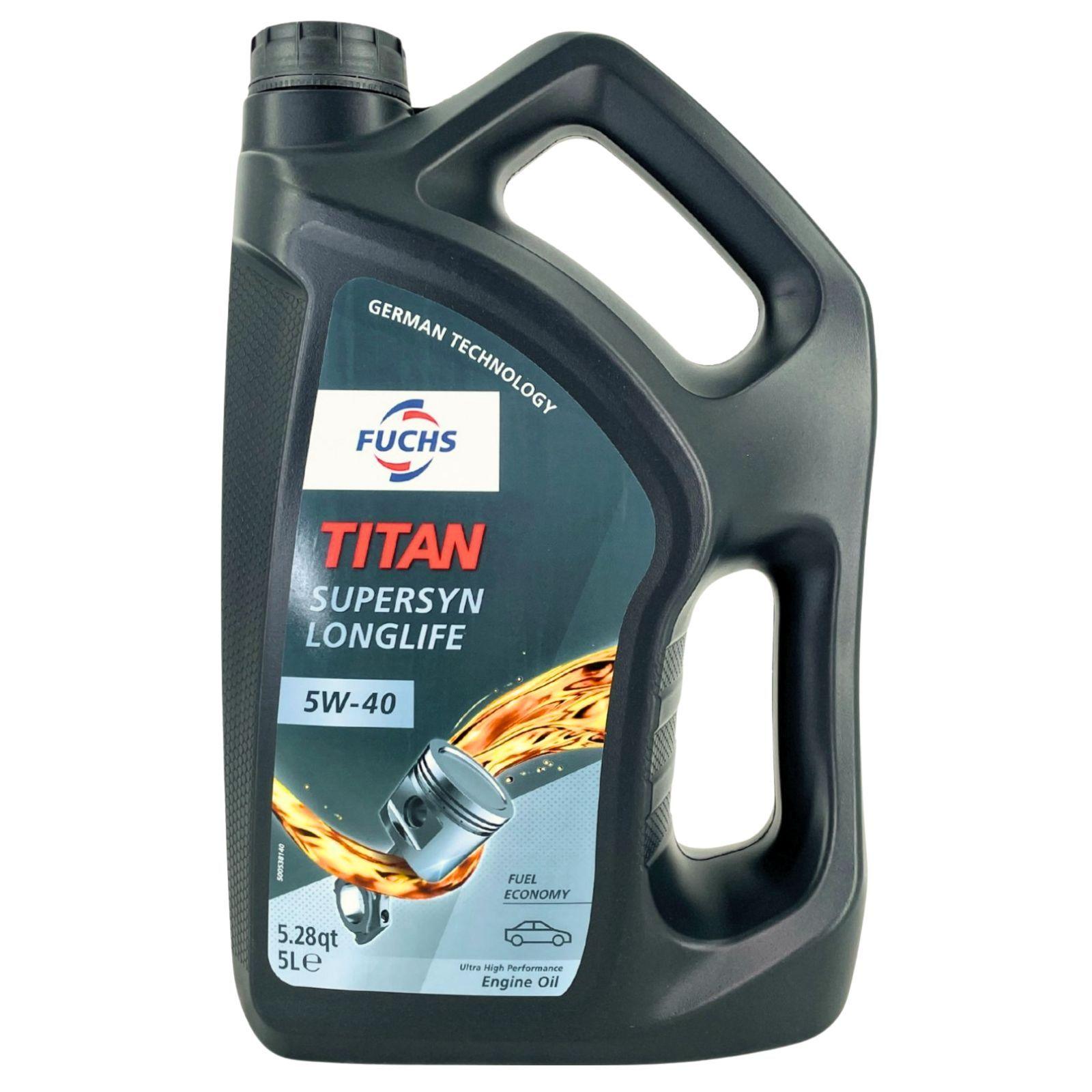 Fuchs Titan Supersyn Longlife 5W-40 5 Liter