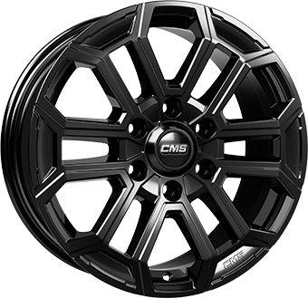 CMS C35-CBG PICK UP complete black gloss 7.5Jx17 6x139.7 ET46