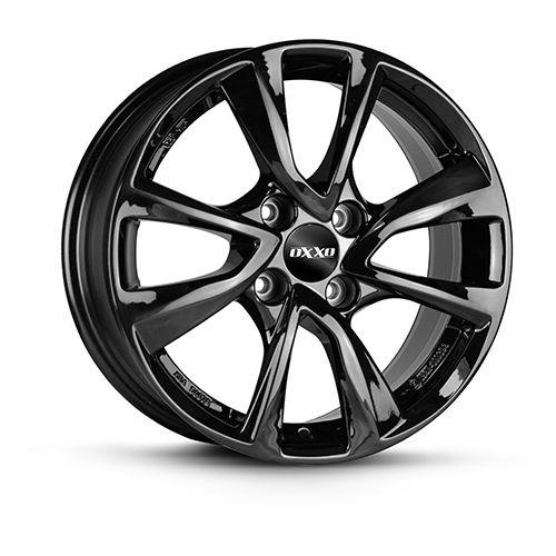 OXXO WHEELS OXXO WHEELS OBERON 4 BLACK schwarz 4.5Jx14 4x100 ET35