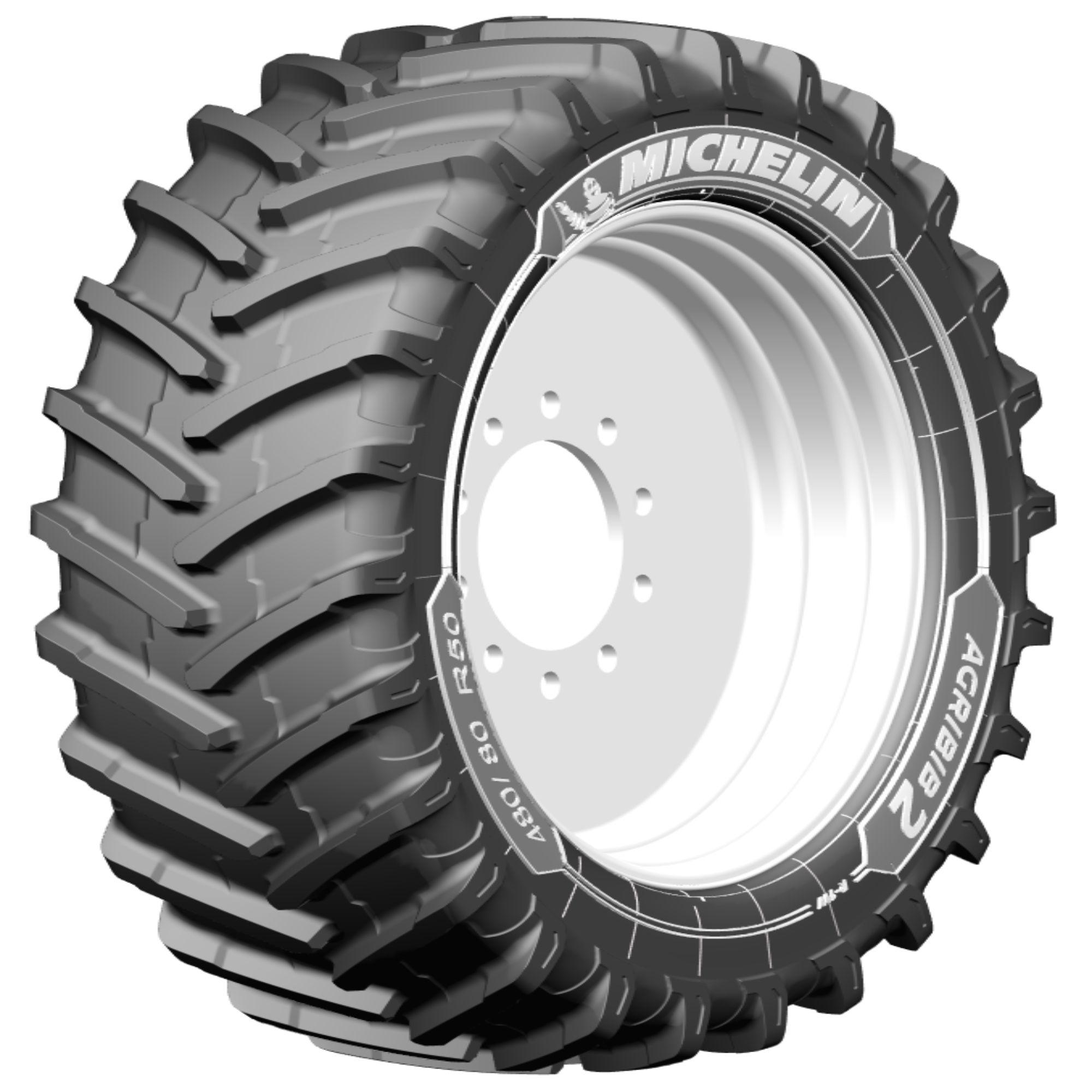 Michelin Agribib ( 420 85 R24 142A8 TL Doppelkennung 142B )