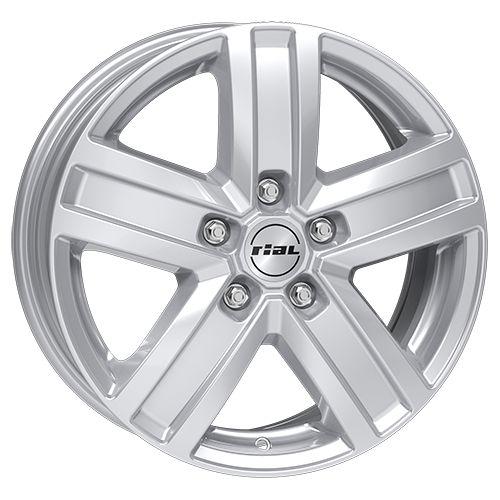 RIAL TRANSPORTER 5-LOCH polarsilber 7.0Jx17 5x120 ET55