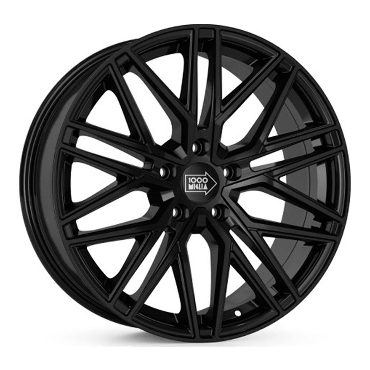 1000 MIGLIA 1000 MIGLIA MM1023 gloss black 8.0Jx18 5x112 ET30