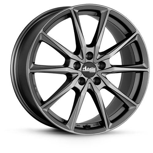 OXXO WHEELS CENTURIO DARK matt gunmetal 8.5Jx19 5x112 ET48