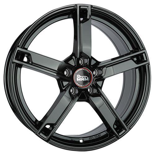 MAM WHEELS MAM W4 black painted 7.5Jx18 5x100 ET35