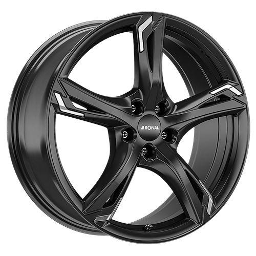 RONAL RONAL R62 CHROME jetblack 8.0Jx19 5x112 ET45