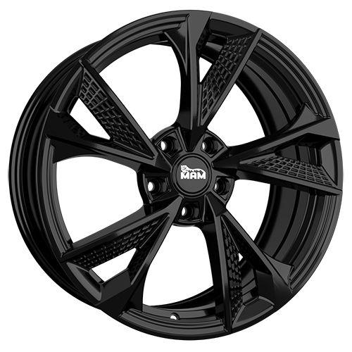 MAM WHEELS MAM RS6 black painted 8.5Jx19 5x112 ET45