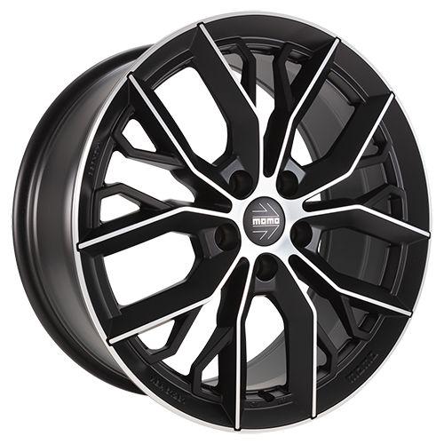 MOMO WHEELS MOMO WHEELS MASSIMO black matt polish 8.0Jx18 5x114.3 ET40