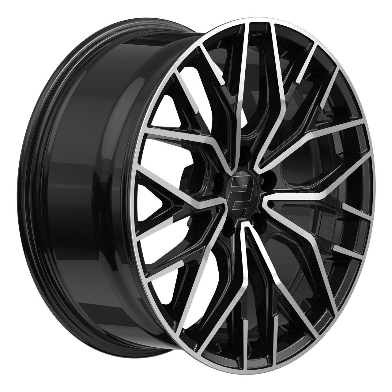 WHEELWORLD-2DRV WH37 black full machined 8.5Jx19 5x112 ET26