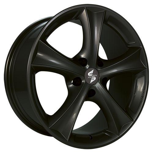 ETABETA TETTSUT black shiny 8.5Jx18 5x120 ET45
