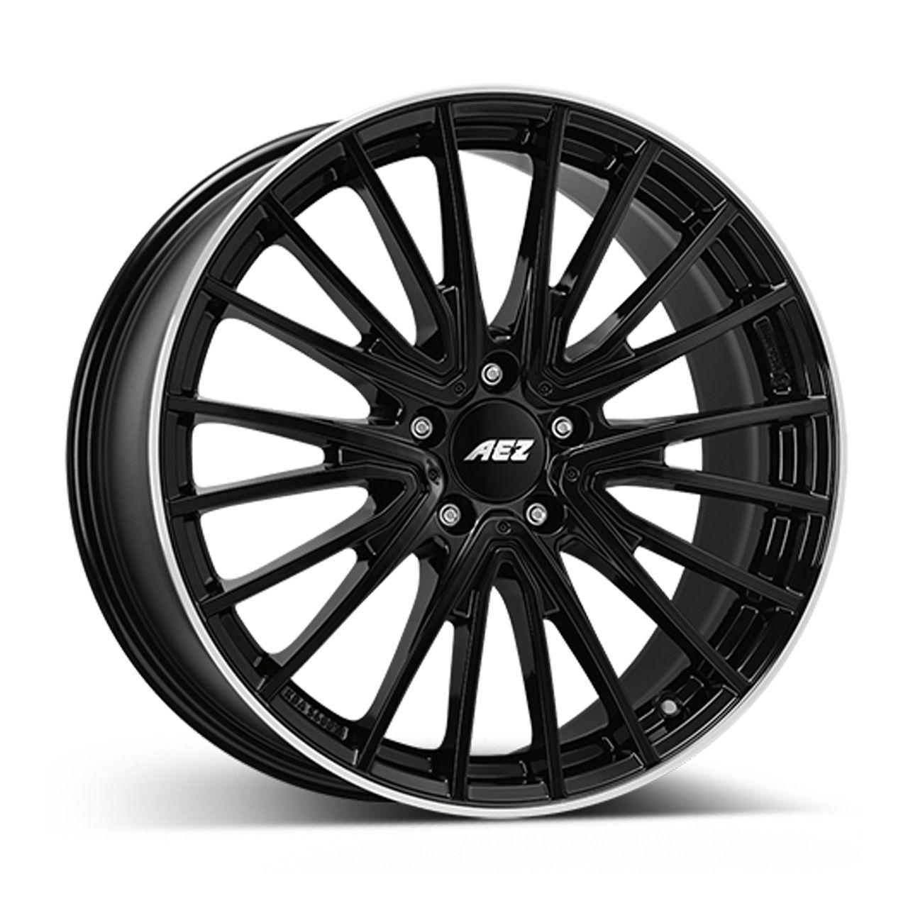 AEZ AEZ BERLIN BLACK black polished lip 8.5Jx19 5x114.3 ET40