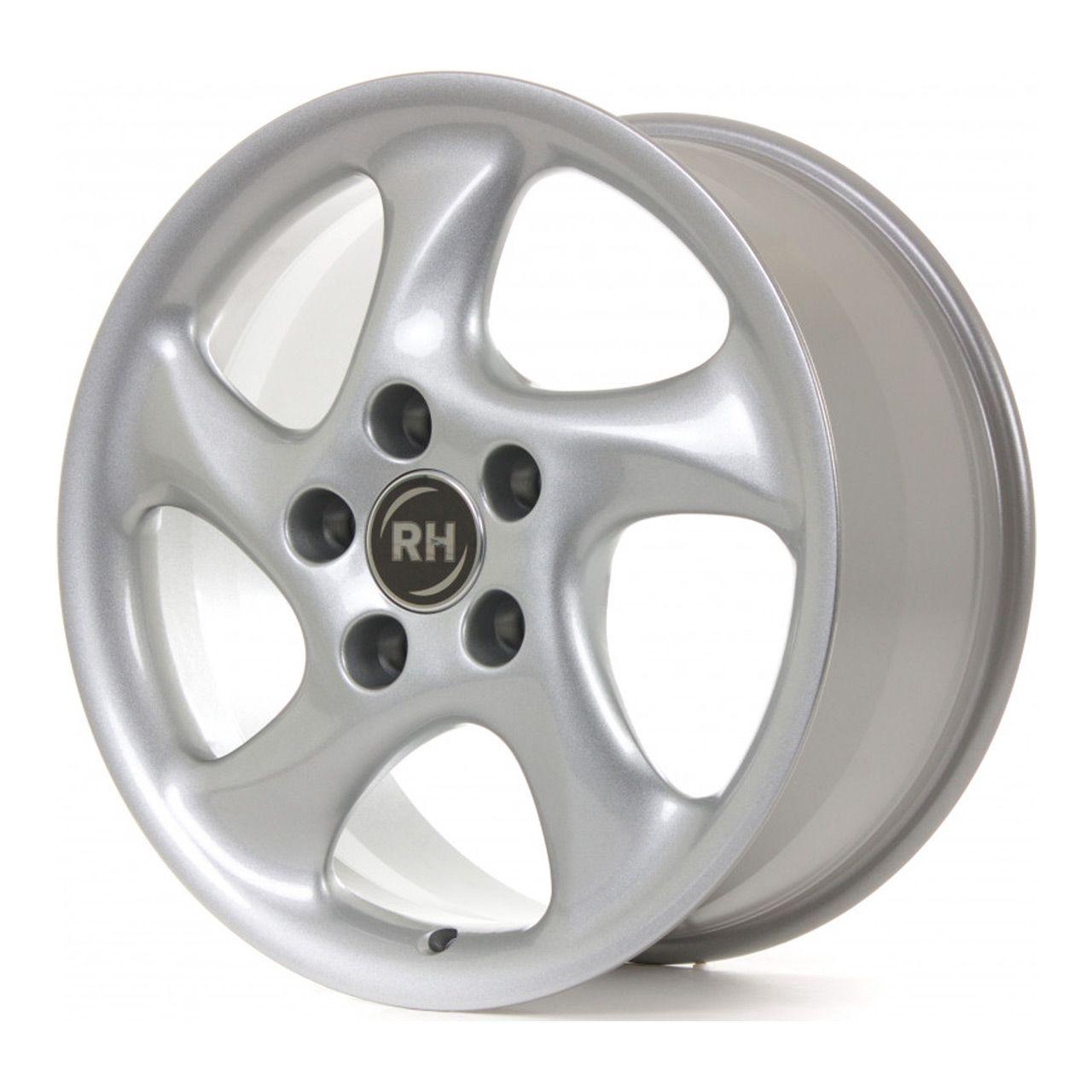 RH RH AH TURBO silber lackiert 8.5Jx18 5x130 ET46