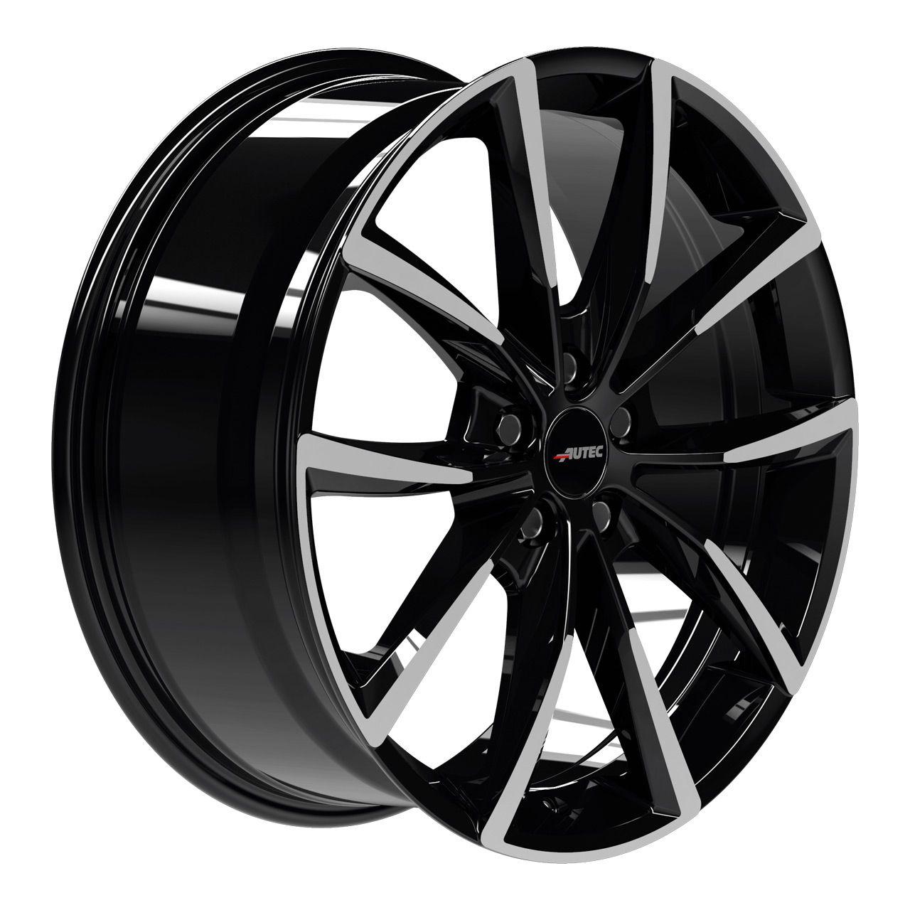 AUTEC TYP AS - ASTANA schwarz poliert 9.0Jx19 5x112 ET21