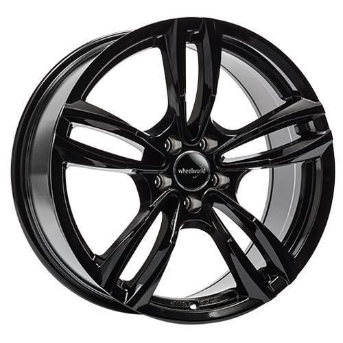 WHEELWORLD-2DRV WH29 black glossy painted 8.5Jx19 5x112 ET35