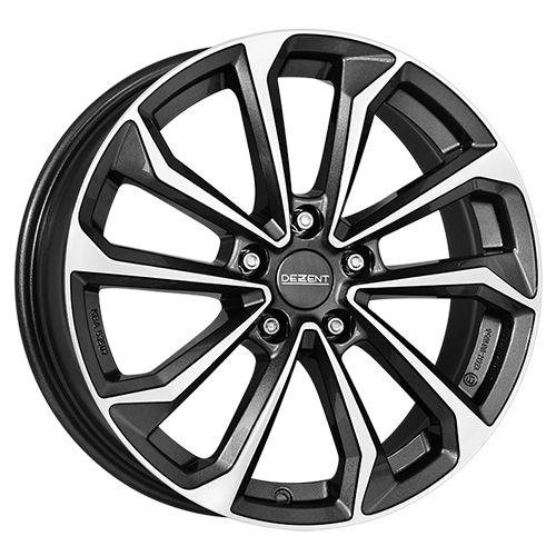 DEZENT DEZENT DEZENT KS DARK gunmetal poliert 7.0Jx17 5x114.3 ET48.5