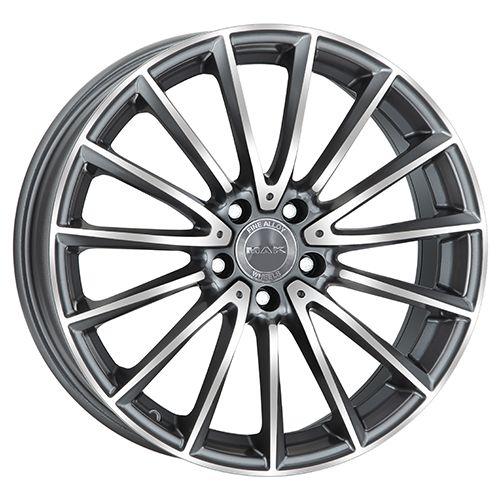 MAK KOMET gun metallic mirror 8.0Jx19 5x112 ET38