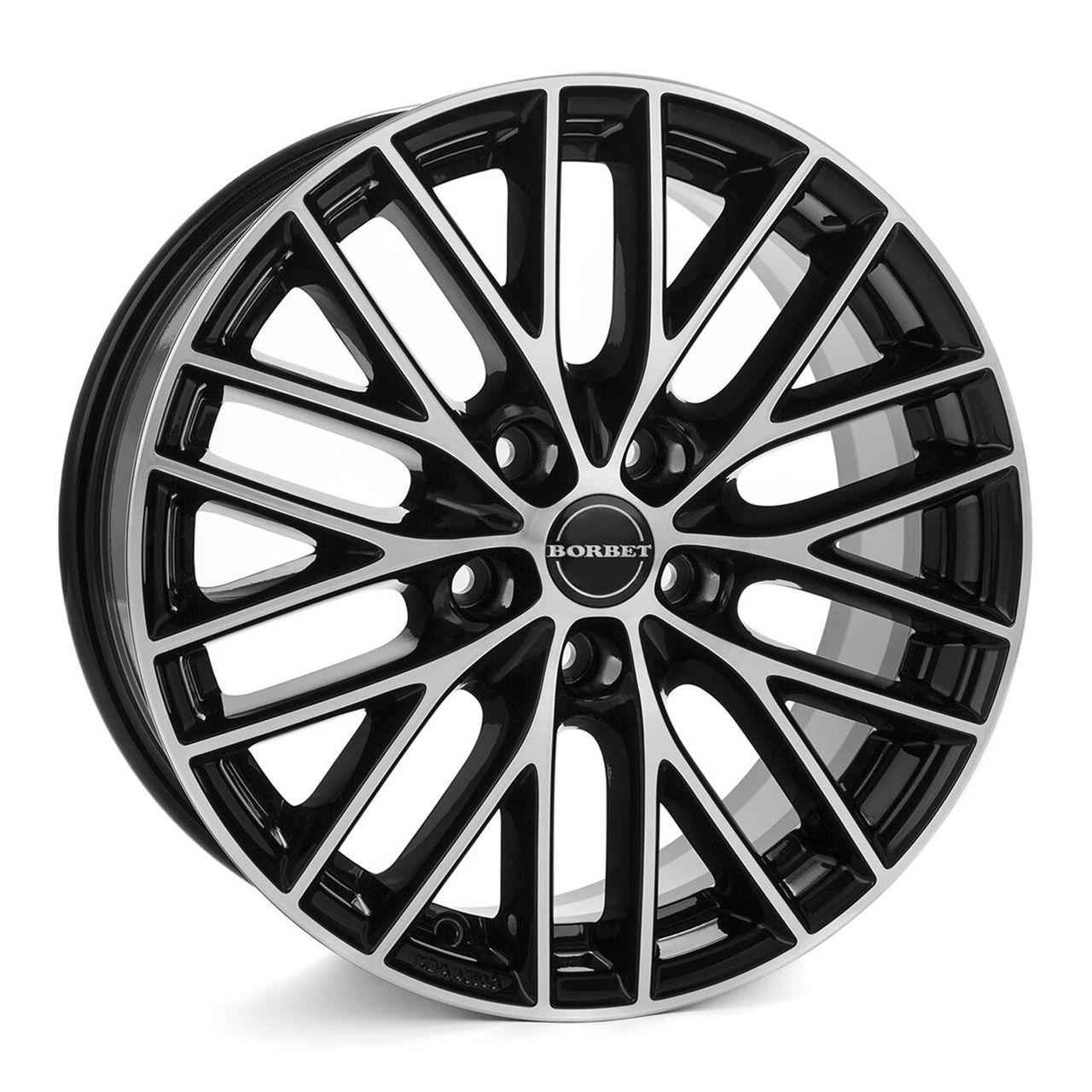 BORBET DESIGN BS5 black polished glossy 8.0Jx19 5x112 ET50