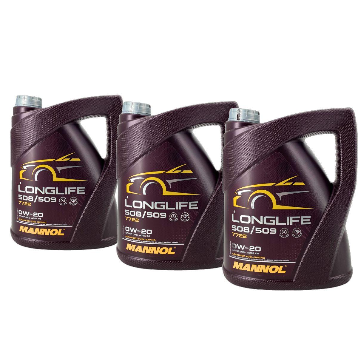 Mannol Longlife 508/509 0W-20 5 Liter