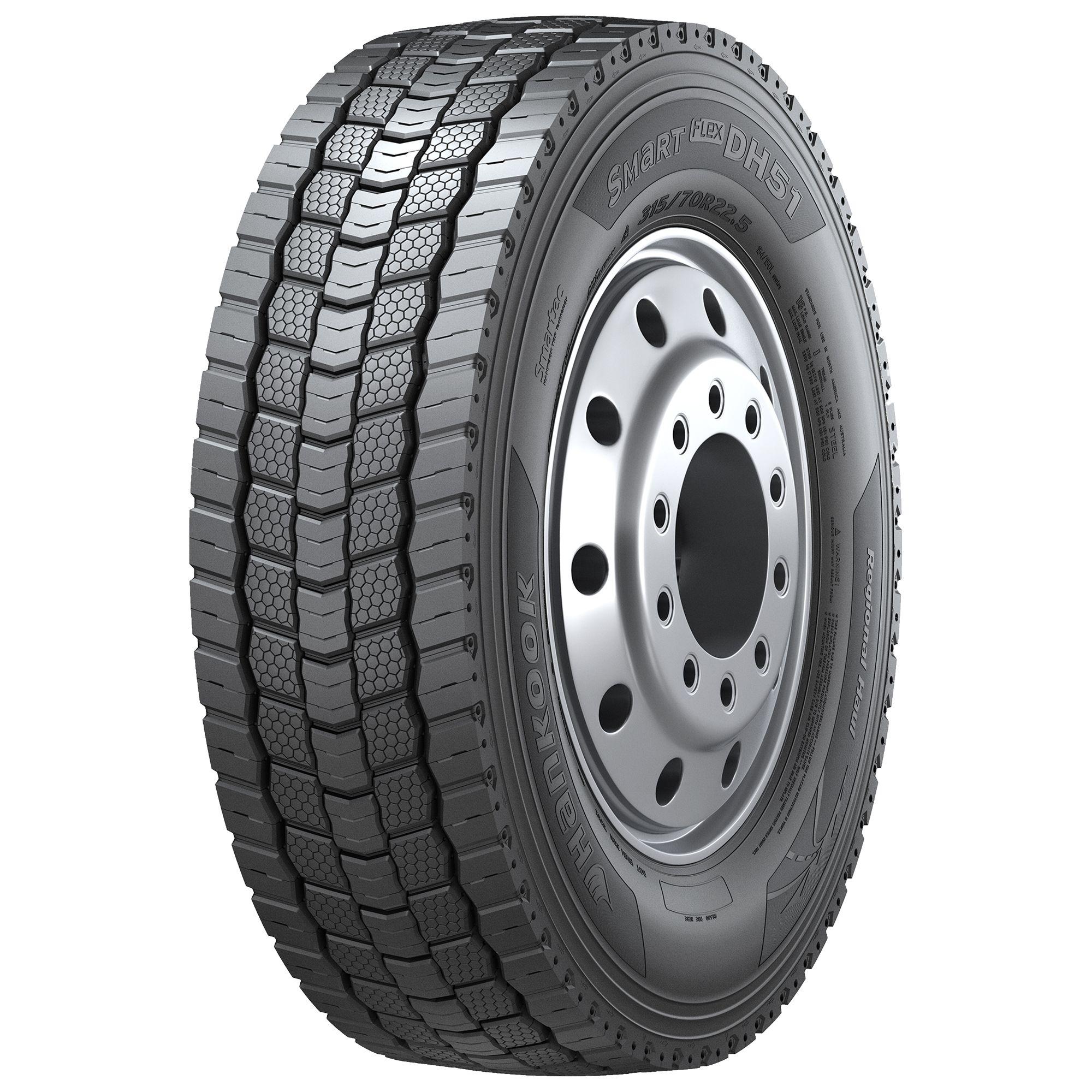 HANKOOK 295/60 R 22.5 TL 150/147K (149/146L) SMARTFLEX DH51 18PR M+S 3PMSF LRJ (KOR)