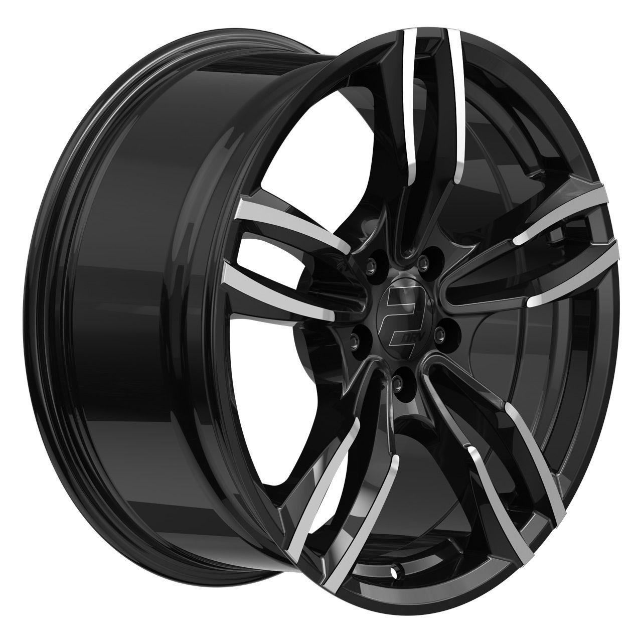 WHEELWORLD-2DRV WH29 black full machined 8.5Jx19 5x120 ET35