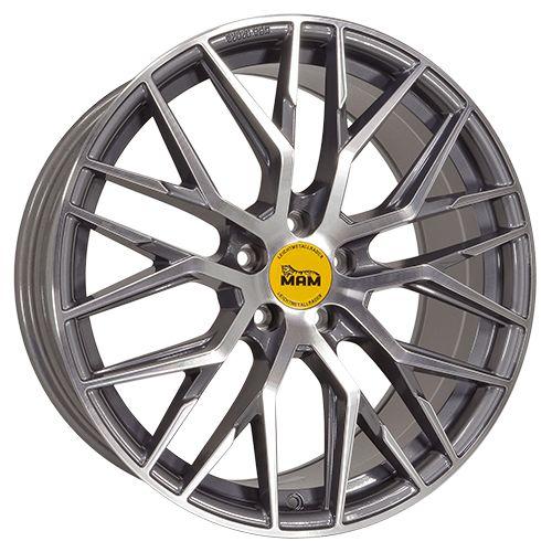 MAM WHEELS MAM RS4 palladium front polished 8.0Jx18 5x114.3 ET40