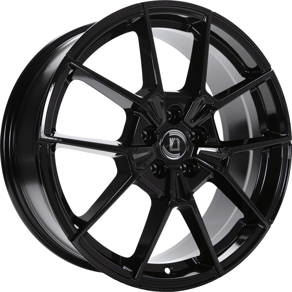 DIEWE NEVE black glossy 7.0Jx17 5x114.3 ET45