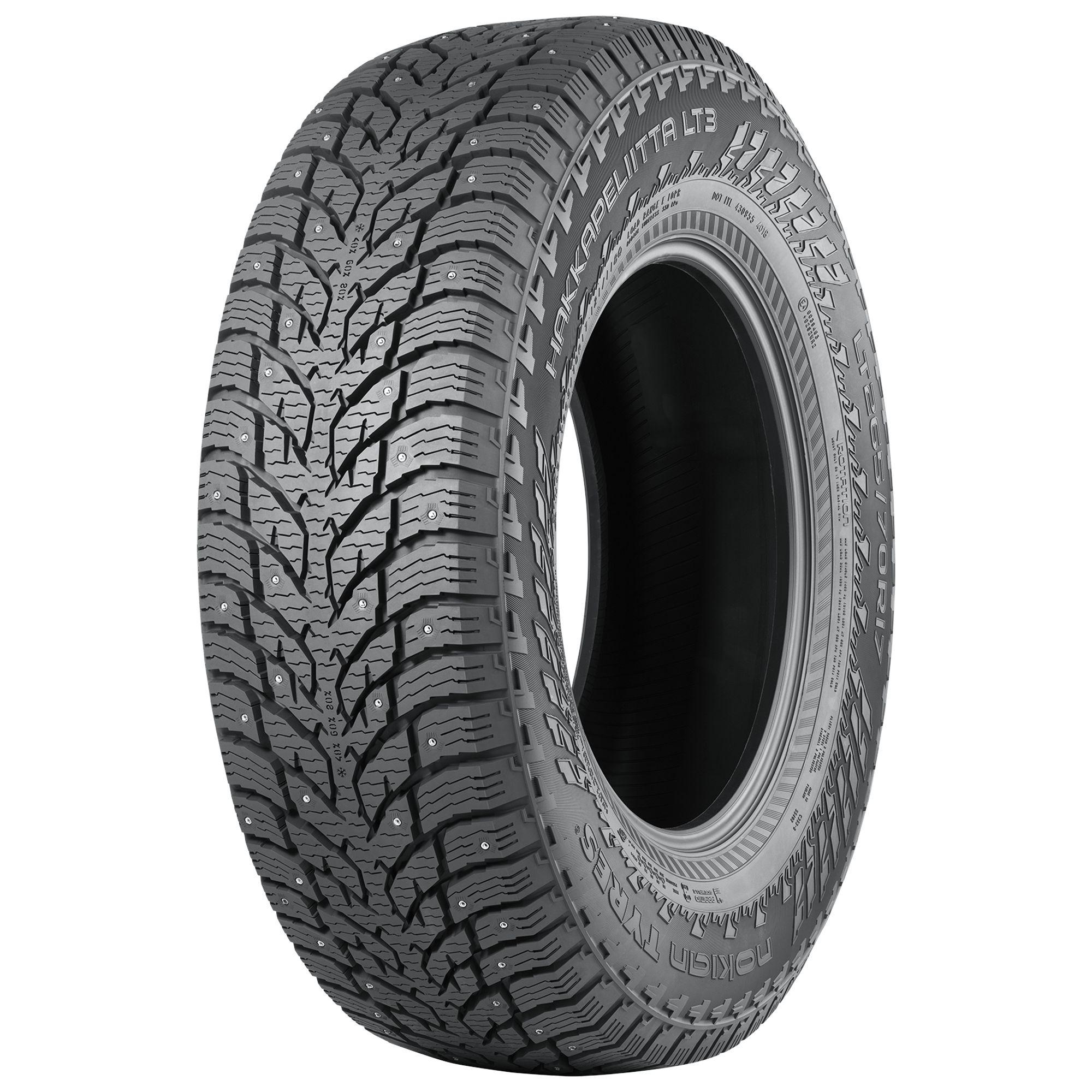 Nokian Hakkapeliitta LT3 LT24575 R17 121/ 10PR Aramid Sidewalls Cloutable - vue 3