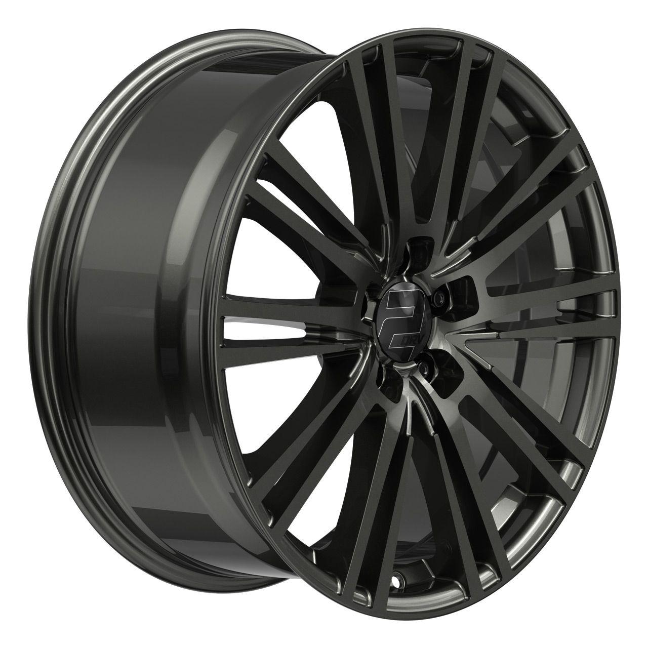 WHEELWORLD-2DRV WHEELWORLD-2DRV WH18 dark gunmetal full painted 7.5Jx17 5x112 ET45