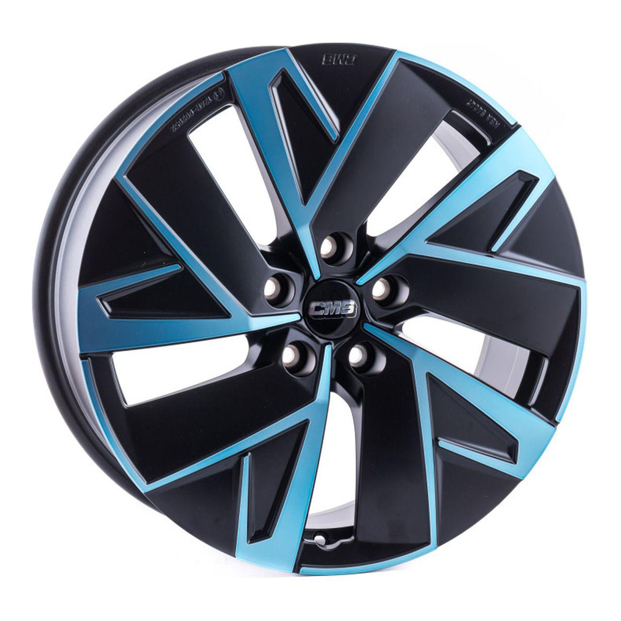 CMS C32-AERO diamond black blue 8.0Jx19 5x112 ET34