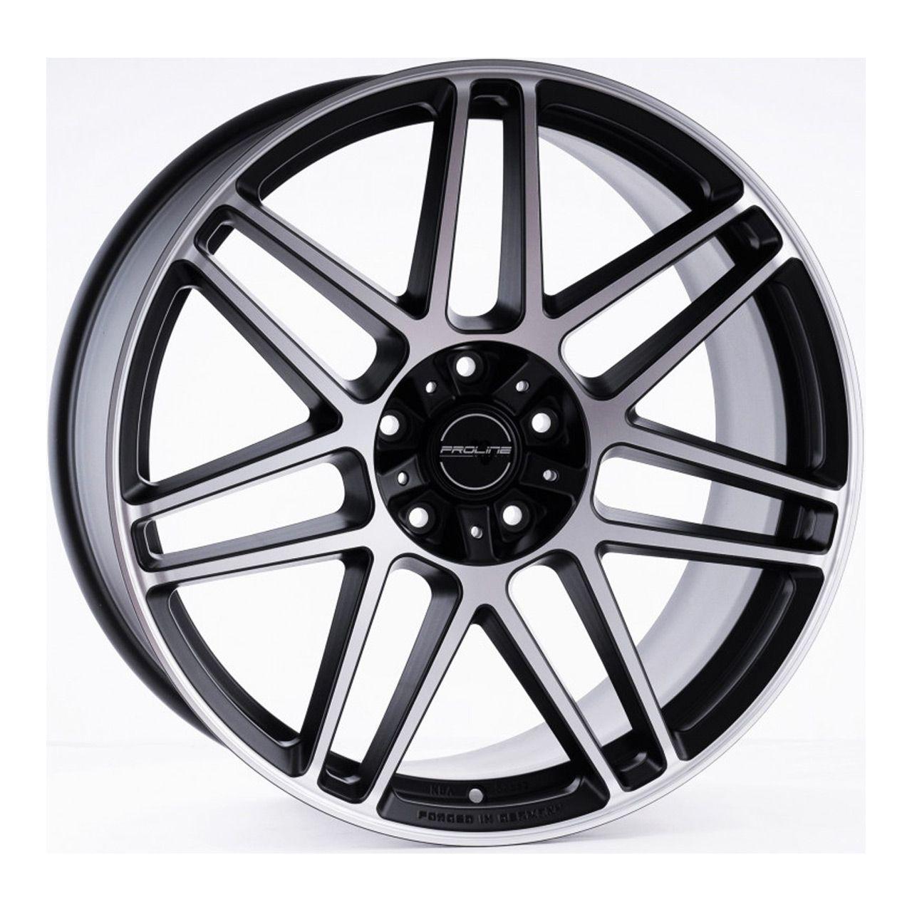 PROLINE PFG FORGED black matt polished 10.0Jx22 5x130 ET21