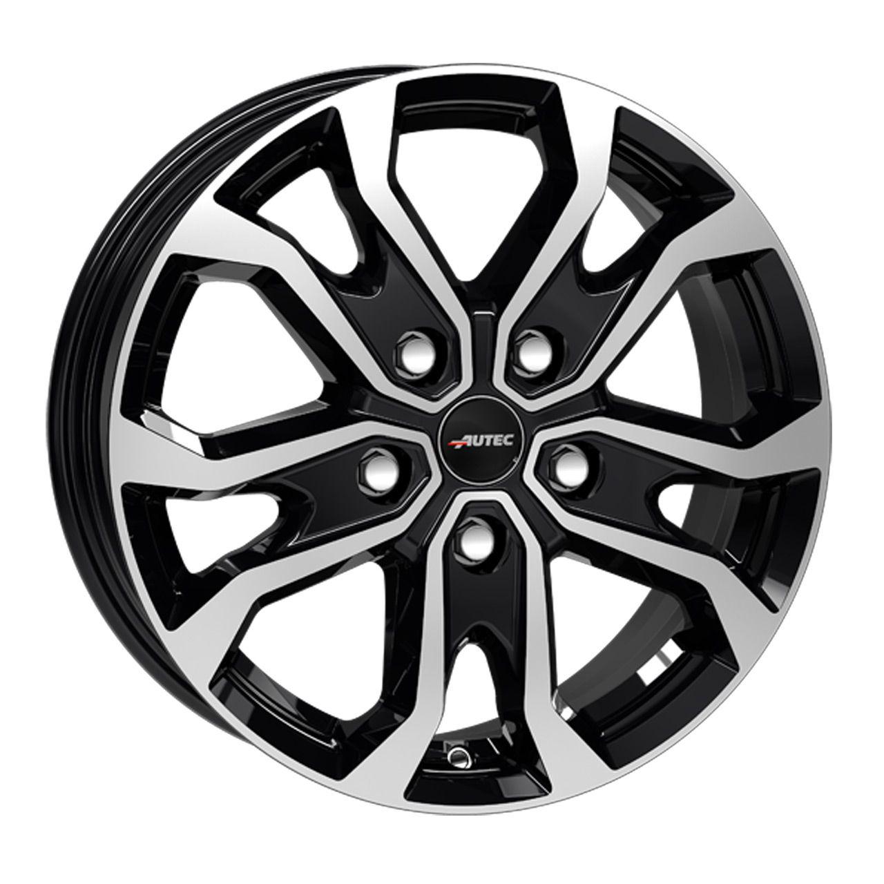 AUTEC TYP KS - KISO schwarz poliert 7.0Jx17 5x108 ET46