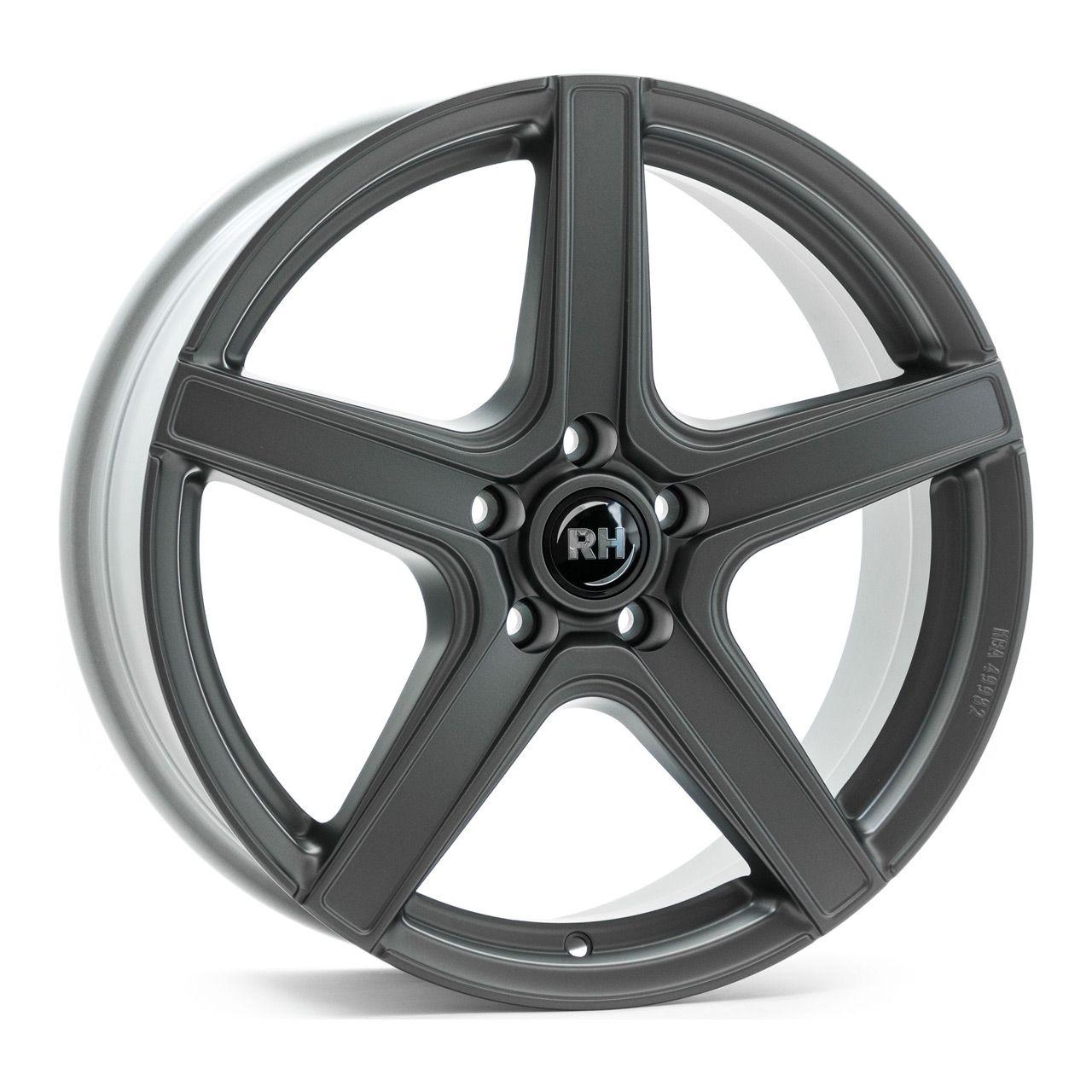 RH RH RH AR4 anthrazit matt 6.5Jx16 5x112 ET43