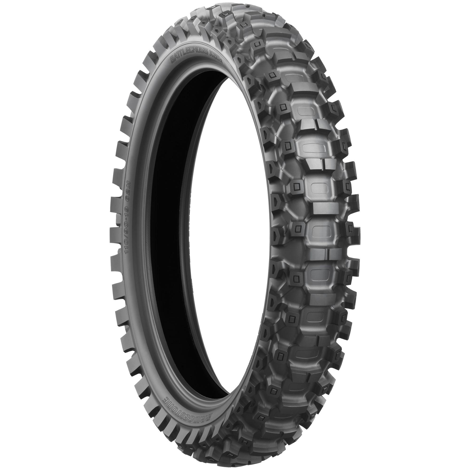 BRIDGESTONE 110/90 - 19 M/C TT 62M BATTLECROSS X20 R CROSS SOFT NHS