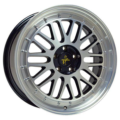 KESKIN WHEELS KT22 RETRO black front polished 8.5Jx19 5x100 ET30