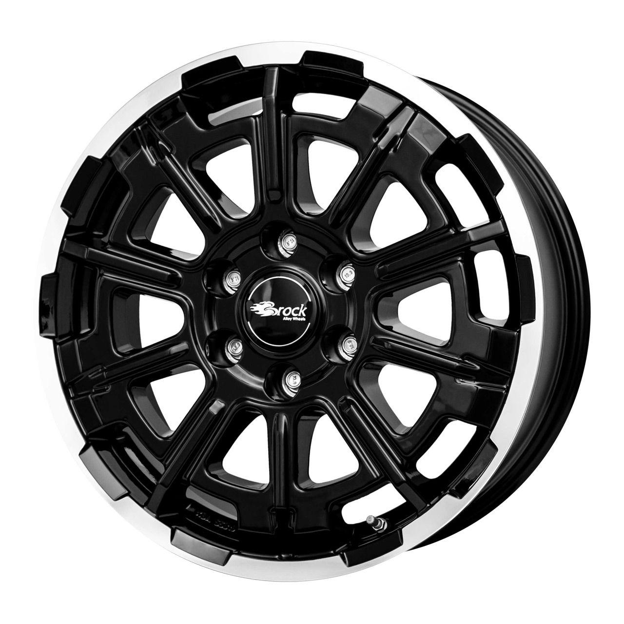 BROCK B45-6L schwarz glanz voll-poliert (sgvp) 8.0Jx20 6x139.7 ET45