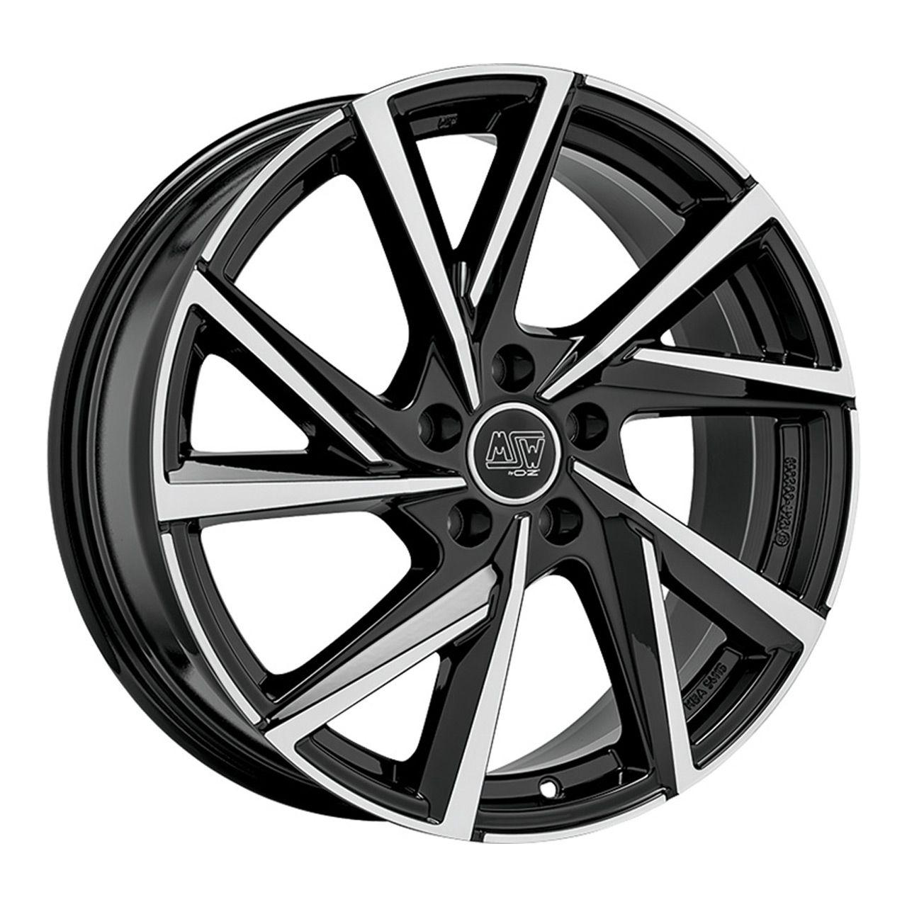 MSW (OZ) MSW 80/5 gloss black full polished 7.0Jx17 5x108 ET40.5