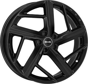 MAK QVATTRO gloss black 8.5Jx19 5x112 ET38
