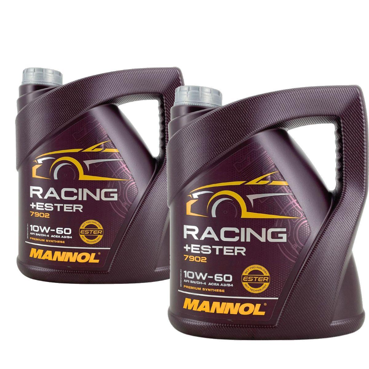 Mannol Racing + Ester 10W-60 2x4 Liter