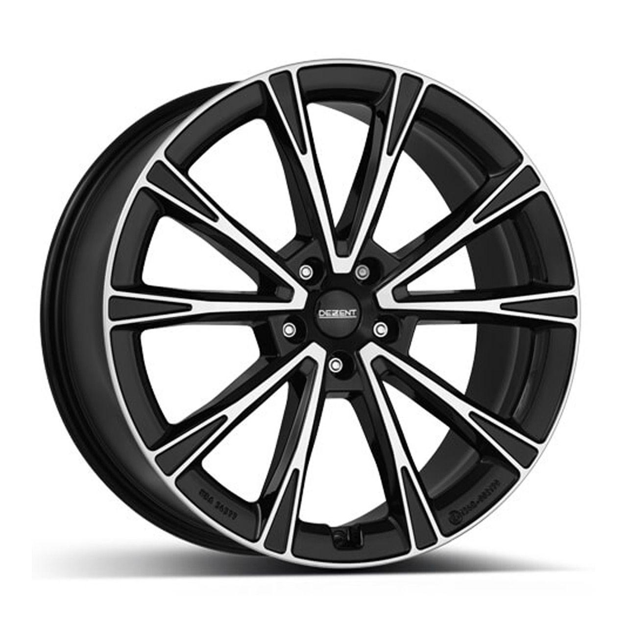 DEZENT DEZENT AR DARK schwarz glänzend frontpoliert 7.5Jx18 5x114.3 ET51