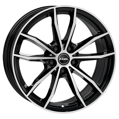 RIAL X12 diamantschwarz frontpoliert 8.0Jx19 5x112 ET39