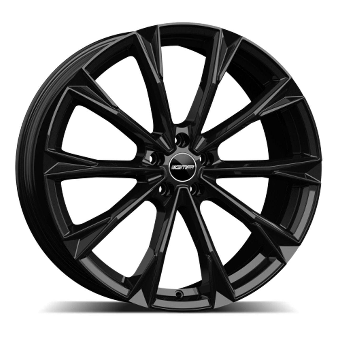 GMP TOTALE glossy black 9.5Jx22 5x112 ET36