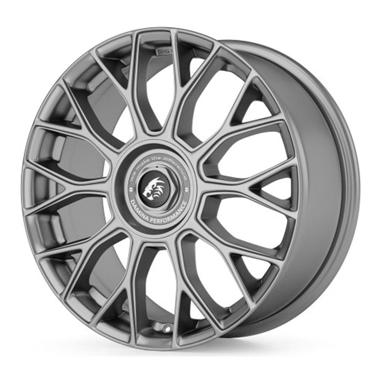 DAMINA PERFORMANCE DAMINA PERFORMANCE DM10 grey matt painted 8.0Jx18 5x112+120 ET35