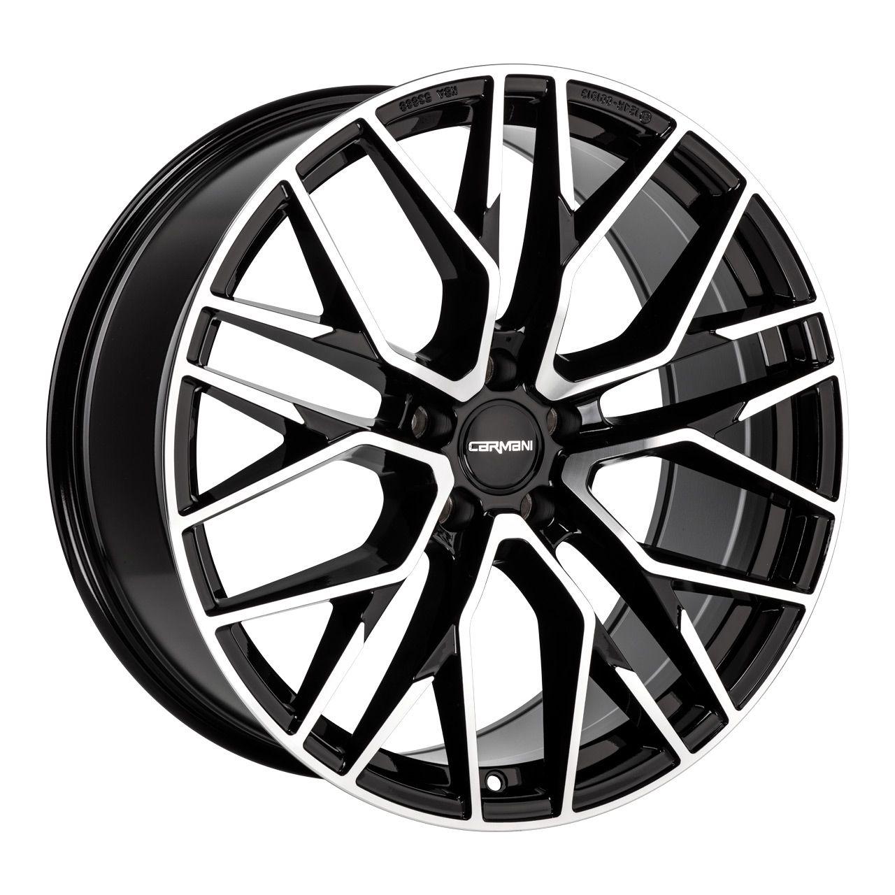 CARMANI CARMANI CA 20 LUDWIG black polish 6.5Jx16 5x100 ET38