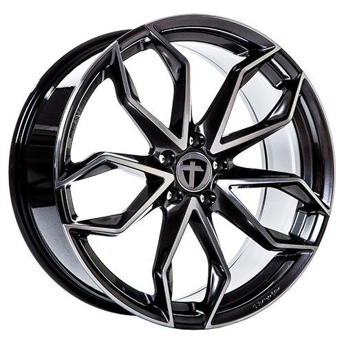 TOMASON TOMASON TN22 dark hyperblack polished 10.0Jx22 5x130 ET50