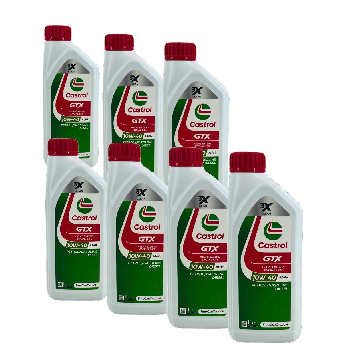 Castrol GTX 10W-40 A3/B4 4x1 Liter