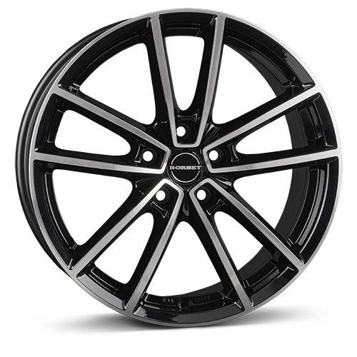 BORBET DESIGN W black polished glossy 8.0Jx20 5x114.3 ET36